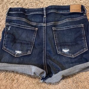 American Eagle High Rise jean shorts!